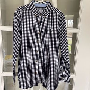 Vineyard Vines for Target Boys size Small (6/7) Blue and White Button Down Shirt